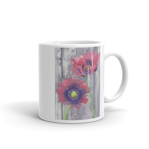 Wild Poppies - joylaceyart  Original Art on your mug