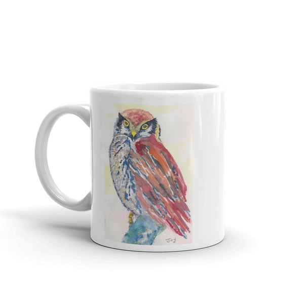 Owl - joylaceyart  Original Art on your mug