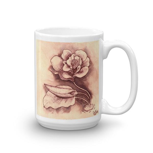 Flower - joylaceyart  Original Art on your mug