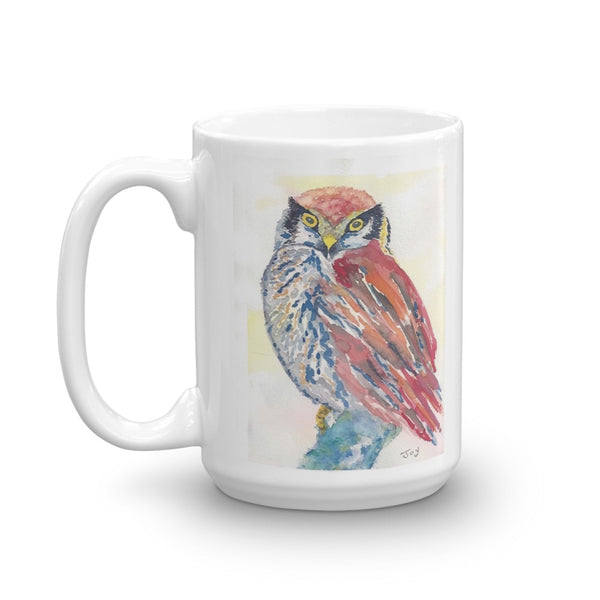 Owl - joylaceyart  Original Art on your mug