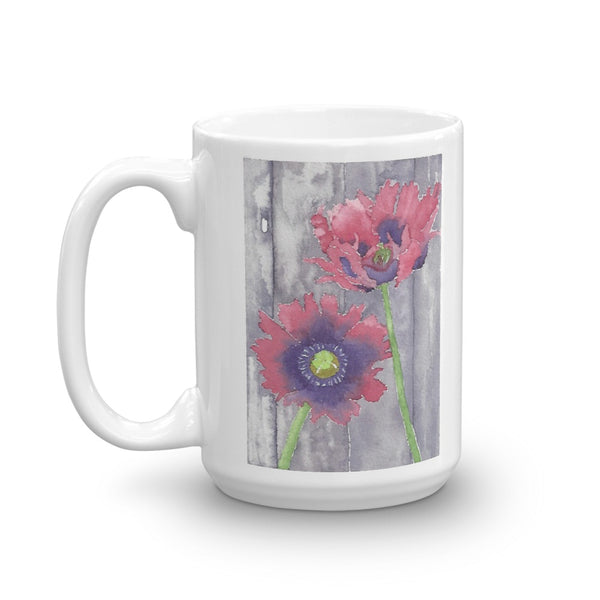 Wild Poppies - joylaceyart  Original Art on your mug