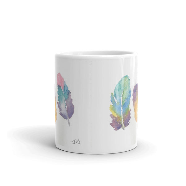 Feathers - joylaceyart  Original Art on your mug