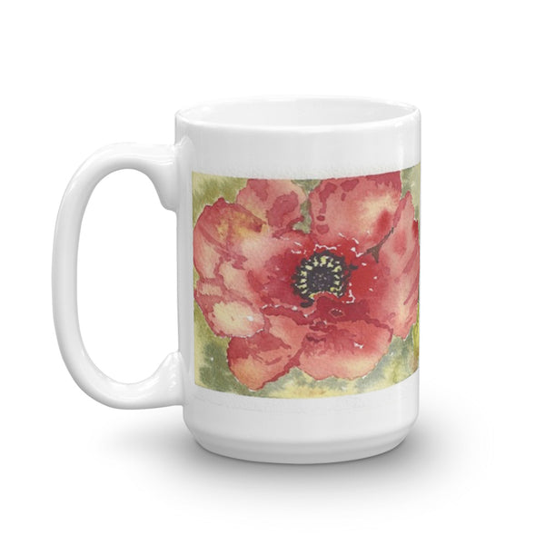 Poppies - joylaceyart  Original Art on your mug