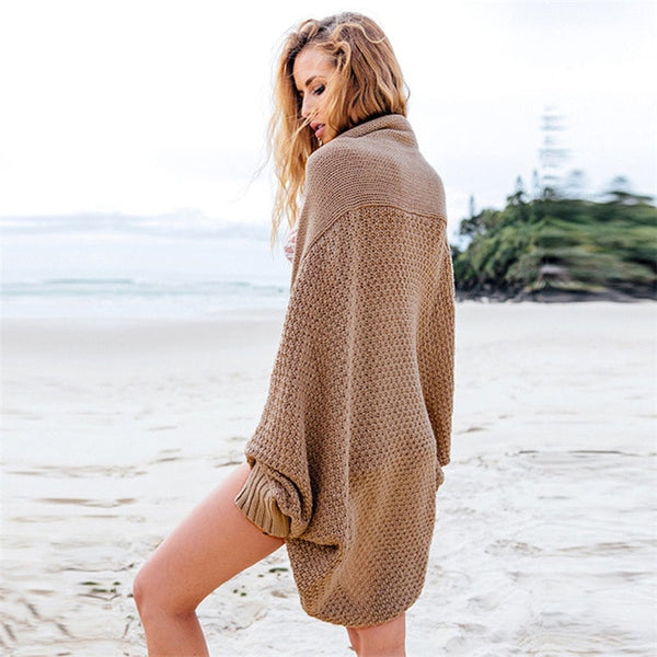 BOHO oversize batwing sleeve long cardigan