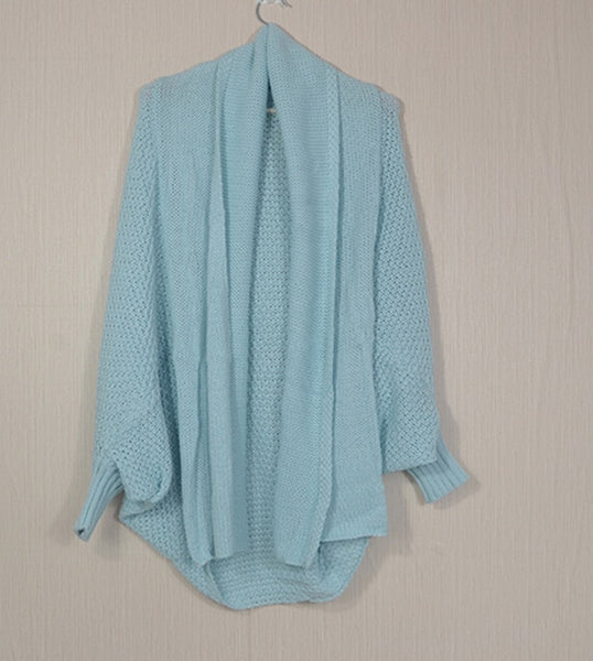 BOHO oversize batwing sleeve long cardigan